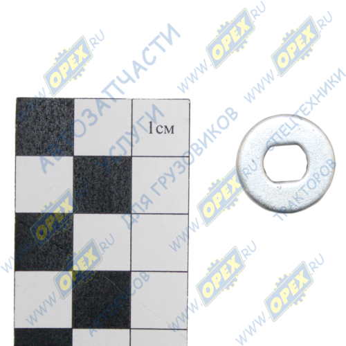 70-4607144 Шайба плоская (сталь) ф6х18х1,4 с лысками, ГОСТ11371-78 МТЗ РУП